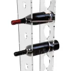 Portabotellas de columna y cubo de hielo en acrílico transparente - Ciampino Viadurini