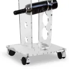 Portabotellas de columna y cubo de hielo en acrílico transparente - Ciampino Viadurini