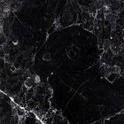 Candelabro de mármol Carrara, Marquinia y latón Hecho en Italia - Braxton Viadurini