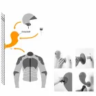 Soporte para casco o colgador de pared de colores, 6 piezas - Crazy Head by Myyour Viadurini