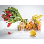 Frutero moderno de plexiglás de colores Made in Italy - Multifruits Viadurini