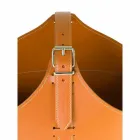 Portalegna desde el interior de la rueda en un cuero regenerado moderna Fabia Viadurini