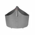 Portalegna desde el interior de la rueda en un cuero regenerado moderna Fabia Viadurini