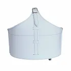 Portalegna desde el interior de la rueda en un cuero regenerado moderna Fabia Viadurini