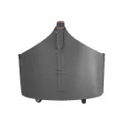 Portalegna desde el interior de la rueda en un cuero regenerado moderna Fabia Viadurini