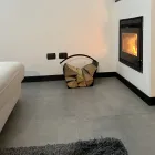 Soporte de registro moderno interior de acero negro hecho en Italia - Libeccio Viadurini