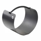 Porta registro de acero con mango de alta calidad hecho en Italia - Luna 2020 Viadurini