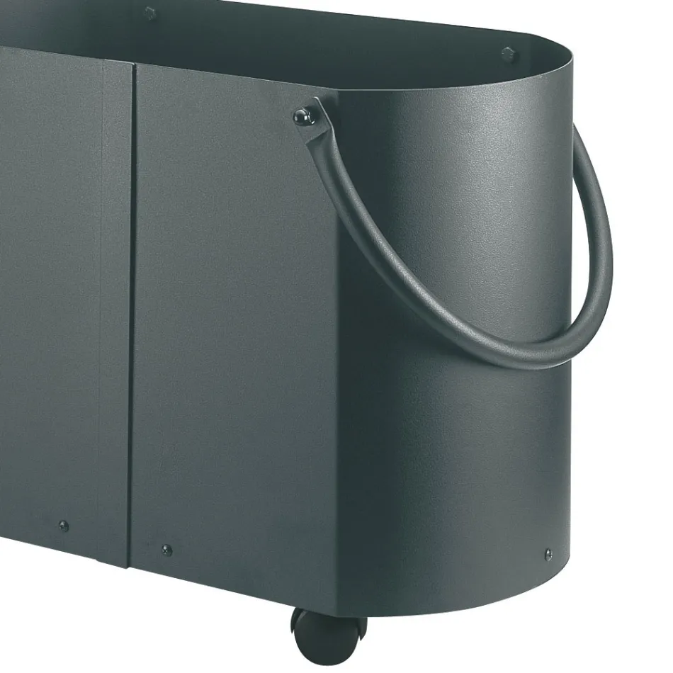 Porta madera en diferentes acabados con 2 asas laterales Made in Italy - Impala Viadurini