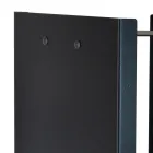 Porta troncos moderno en acero pintado Made in Italy - Patrik Viadurini