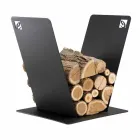 Soporte de chimenea para Camino Caf Design Made in Italy PVV Viadurini