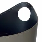 Soporte para leña, soporte para plancha y plancha para cuero Nicad, fabricado en Italia. Viadurini