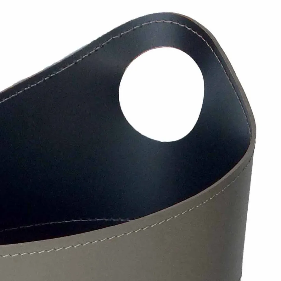 Soporte para leña, soporte para plancha y plancha para cuero Nicad, fabricado en Italia. Viadurini