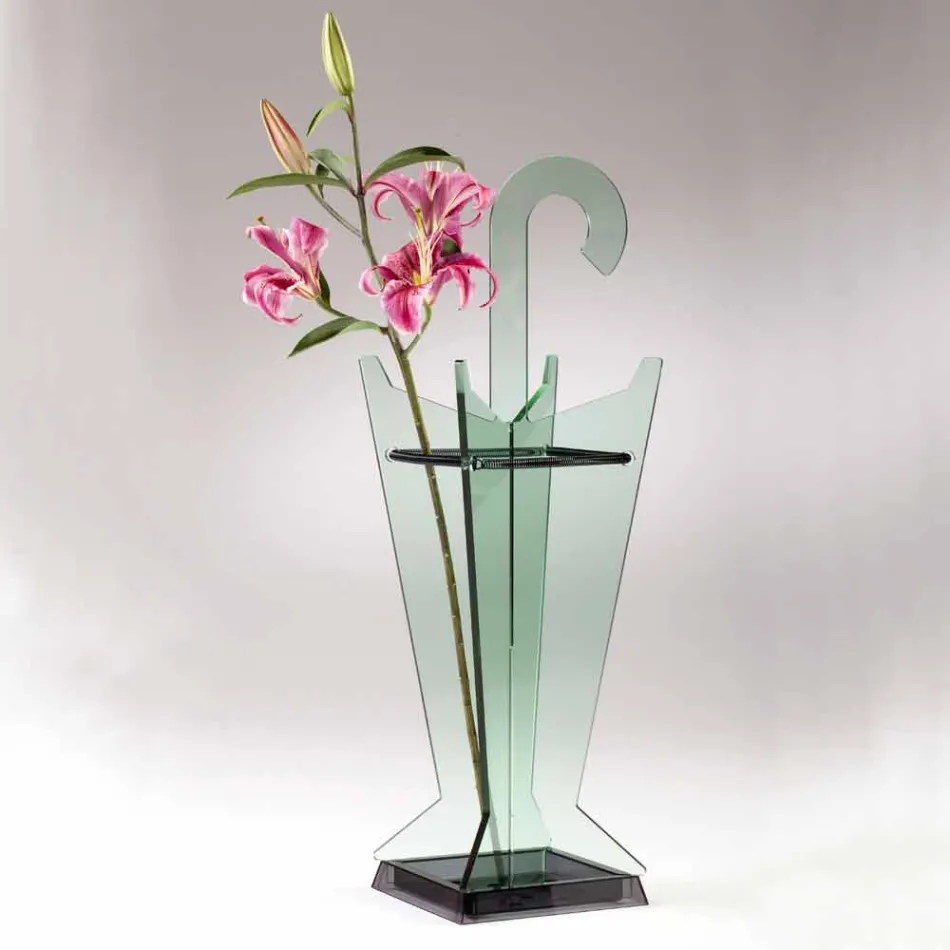 Paragüero de diseño moderno en metacrilato Colarato Made in Italy - Daddy Viadurini