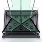 Paragüero de diseño moderno en metacrilato Colarato Made in Italy - Daddy Viadurini