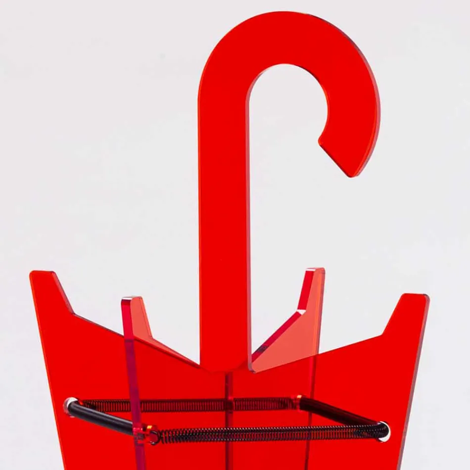 Paragüero de diseño moderno en metacrilato Colarato Made in Italy - Daddy Viadurini