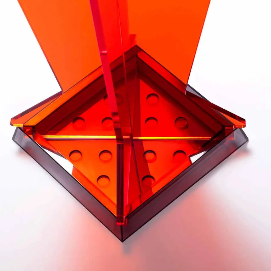 Paragüero de diseño moderno en metacrilato Colarato Made in Italy - Daddy Viadurini