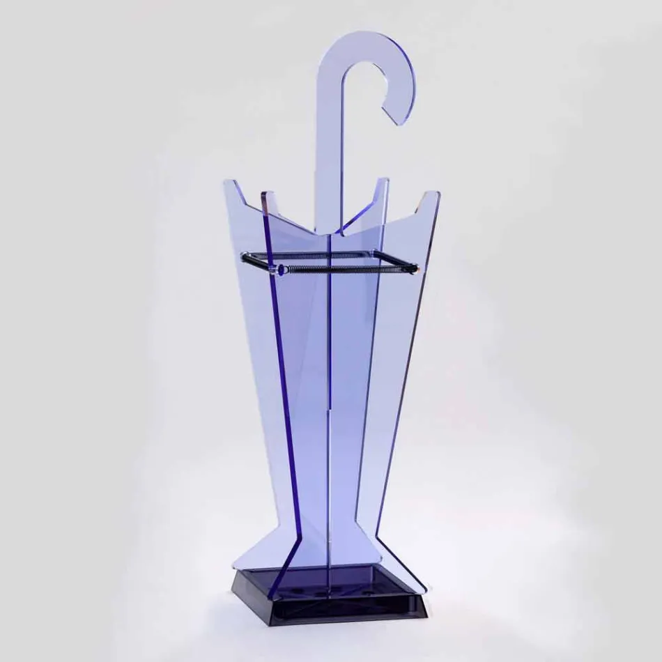 Paragüero de diseño moderno en metacrilato Colarato Made in Italy - Daddy Viadurini