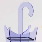 Paragüero de diseño moderno en metacrilato Colarato Made in Italy - Daddy Viadurini