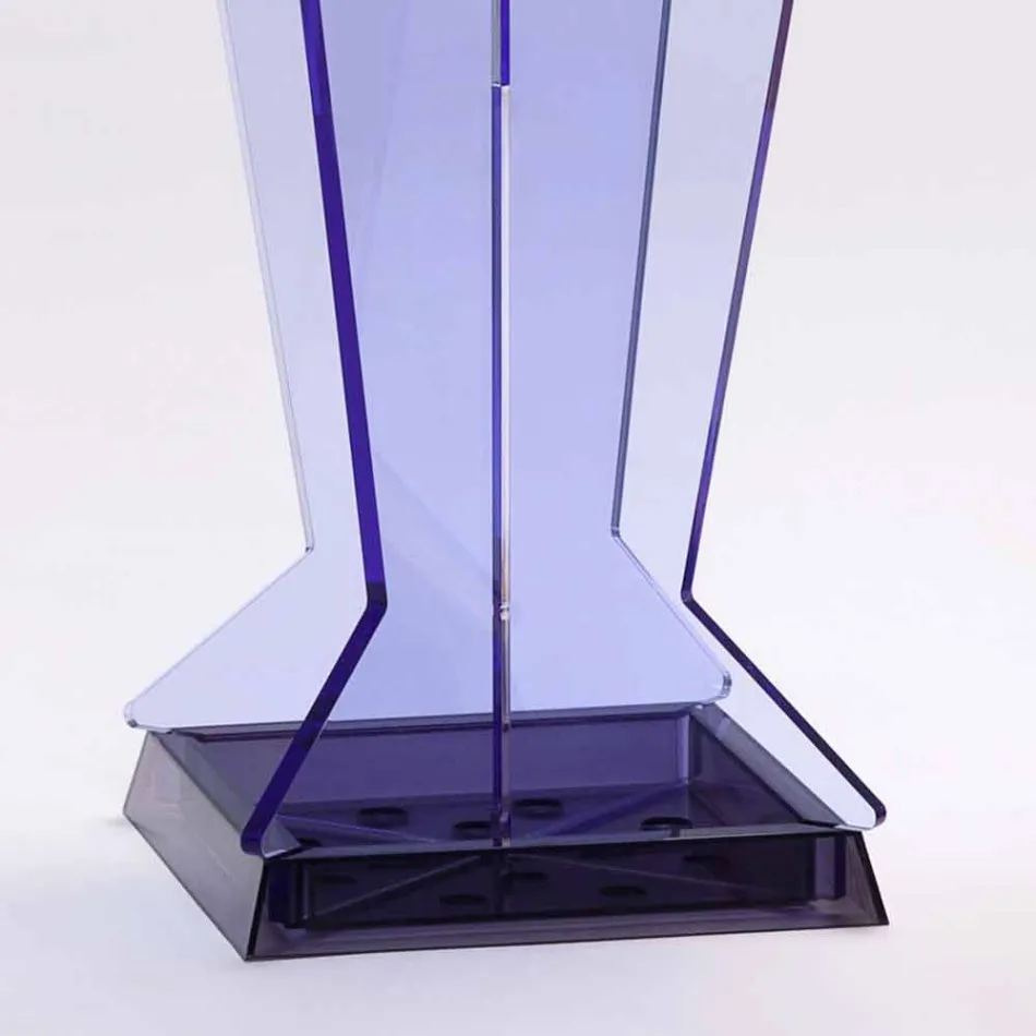 Paragüero de diseño moderno en metacrilato Colarato Made in Italy - Daddy Viadurini