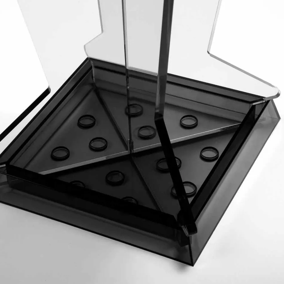 Paragüero de diseño moderno en metacrilato Colarato Made in Italy - Daddy Viadurini