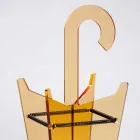 Paragüero de diseño moderno en metacrilato Colarato Made in Italy - Daddy Viadurini