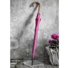 Paragüero en cristal acrílico transparente decorado con láser - Versio Viadurini