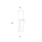 Paragüero en chapa pintada en oro y bronce Made in Italy - Azalea Viadurini