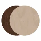 Paragüero en madera oscura o blanca con decoraciones de diseño moderno - Cannabambu Viadurini