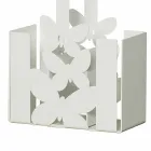 Cubiertos de mesa modernos en hierro blanco, beige o marfil Made Italy - Laida Viadurini