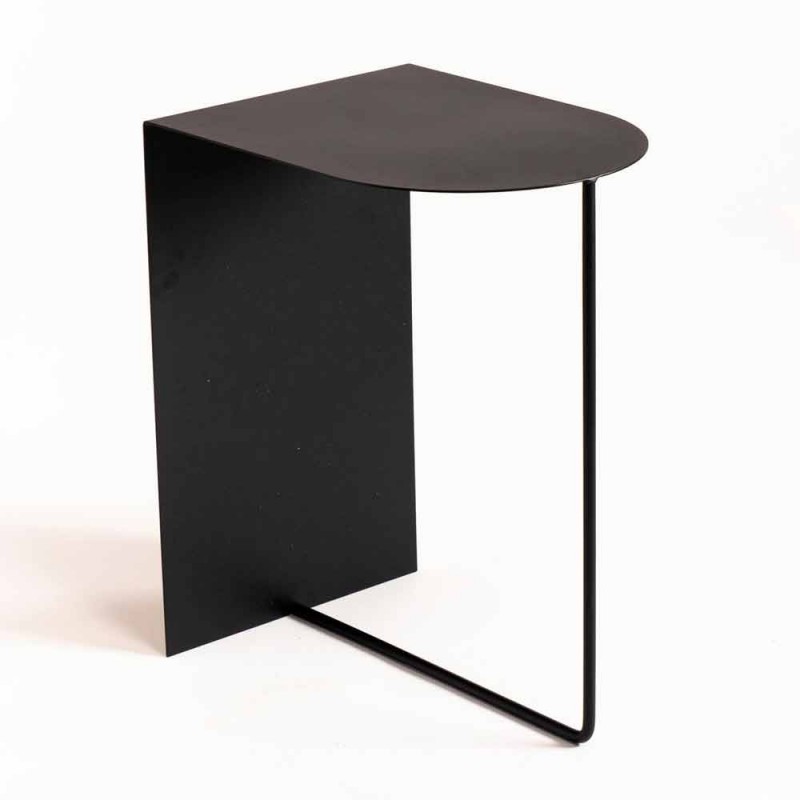 Revistero de acero de diseño minimalista Made in Italy