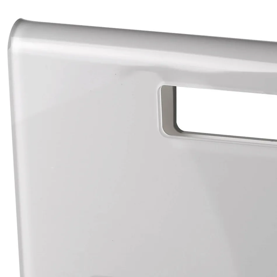 Revistero para sala de estar en cristal acrílico coloreado Made in Italy - Osafo Viadurini