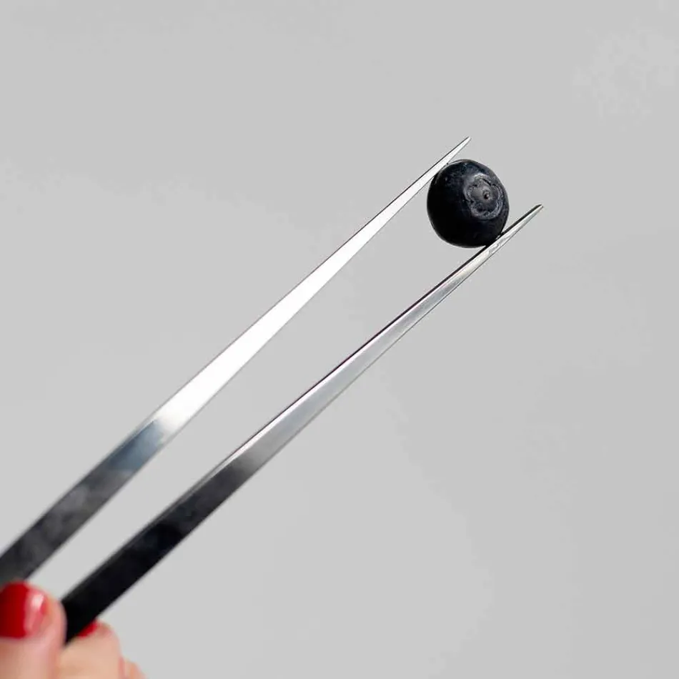 Cubiertos de acero inoxidable con palillos de diseño italiano de lujo - Carronde Viadurini