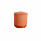 Puf para exterior, en polietileno y tela o cuero - Mara Slide Viadurini