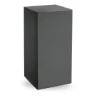 Puf de jardín en polietileno 8 acabados Made in Italy - Viky Viadurini