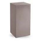 Puf de jardín en polietileno 8 acabados Made in Italy - Viky Viadurini