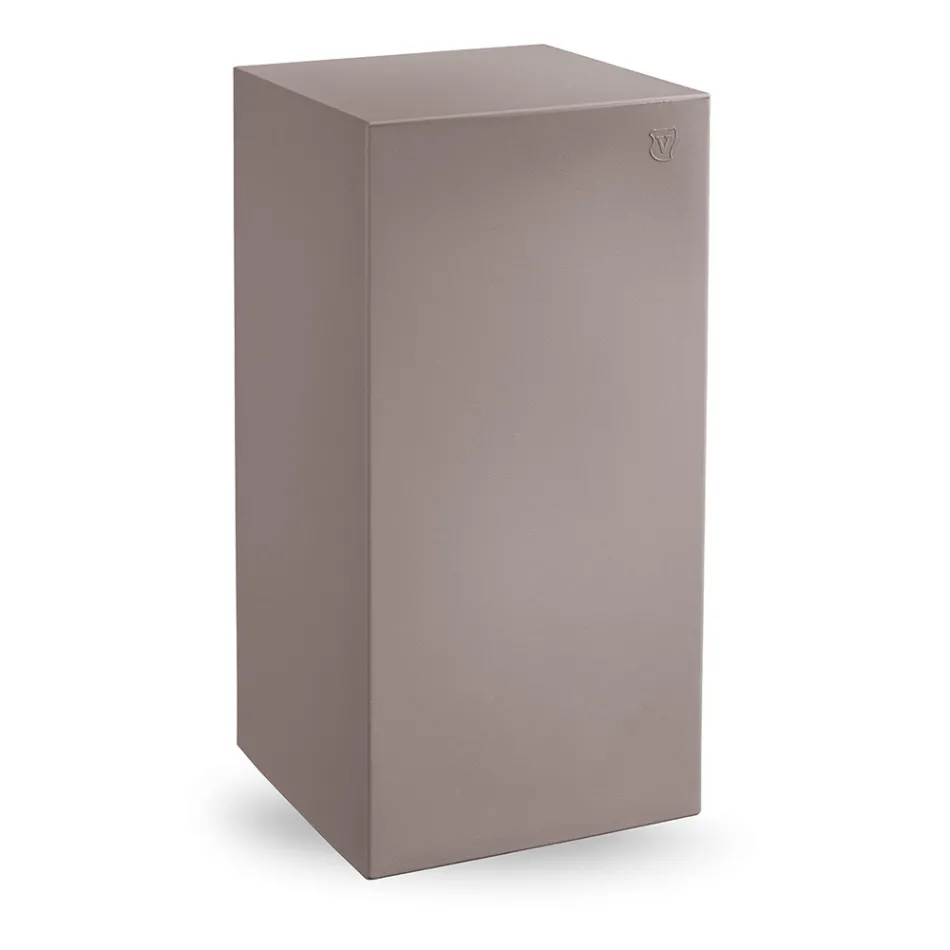 Puf de jardín en polietileno 8 acabados Made in Italy - Viky Viadurini