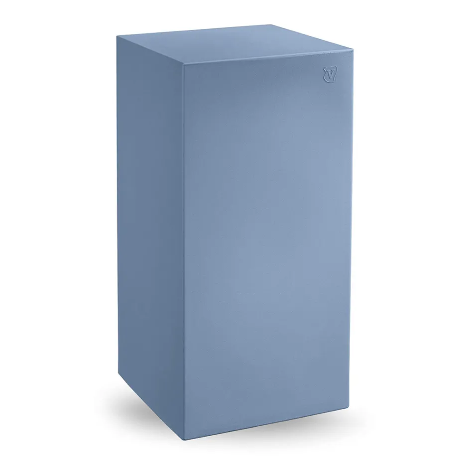 Puf de jardín en polietileno 8 acabados Made in Italy - Viky Viadurini