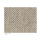 Puf de jardín de tela con pies de metal Made in Italy - Butter Viadurini