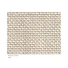 Puf de jardín de tela con pies de metal Made in Italy - Butter Viadurini