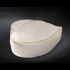 diseño de imitación de cuero puf náutica interior y exterior Potus Viadurini