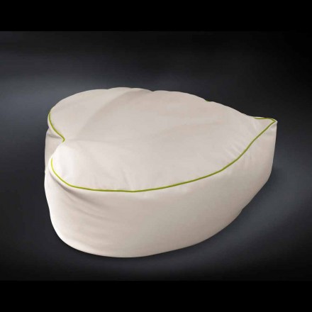 diseño de imitación de cuero puf náutica interior y exterior Potus Viadurini