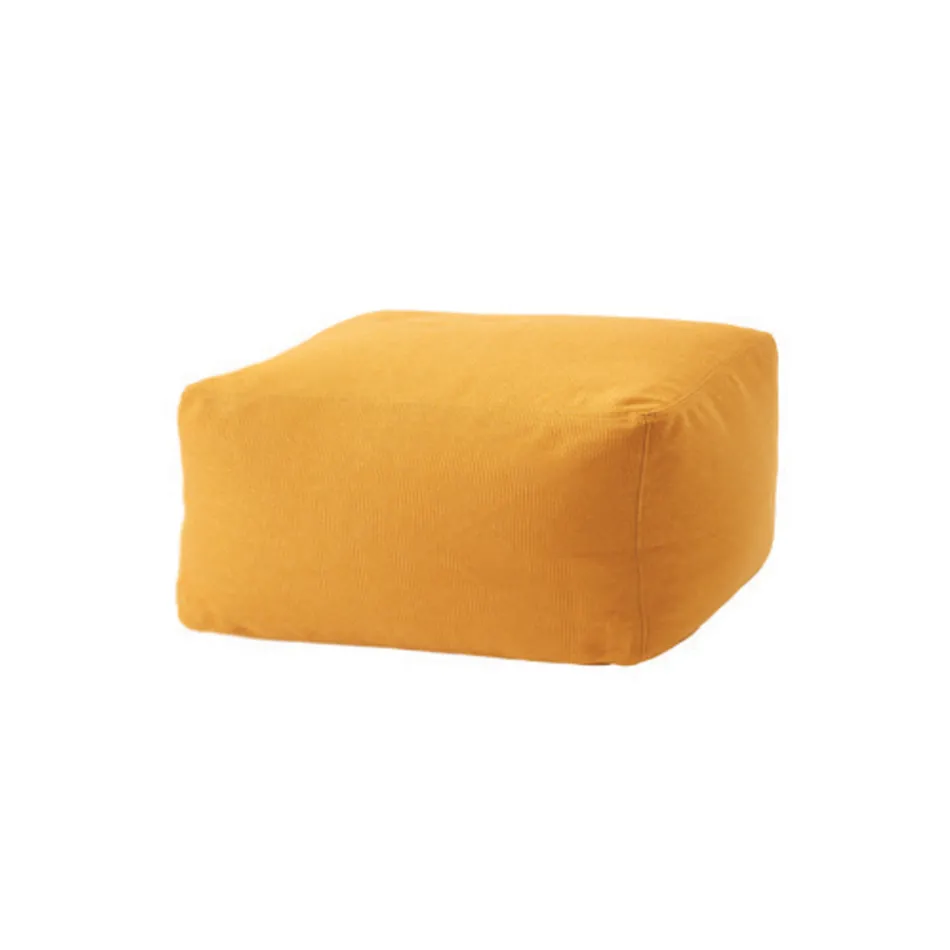 Puf otomano rectangular suave para interior y exterior en tela - Naemi Viadurini