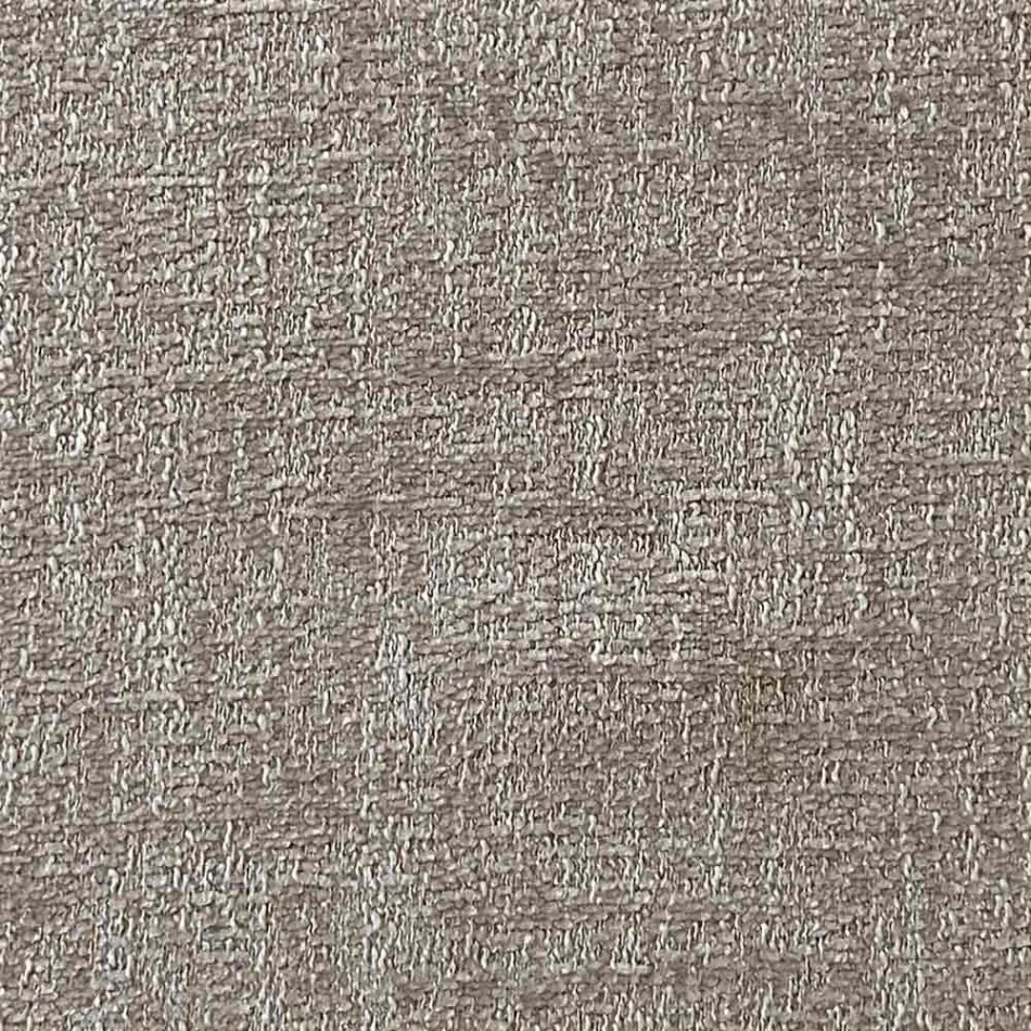 Puf otomano redondo para salón en chenilla de colores 3 tamaños - Evelyne Viadurini