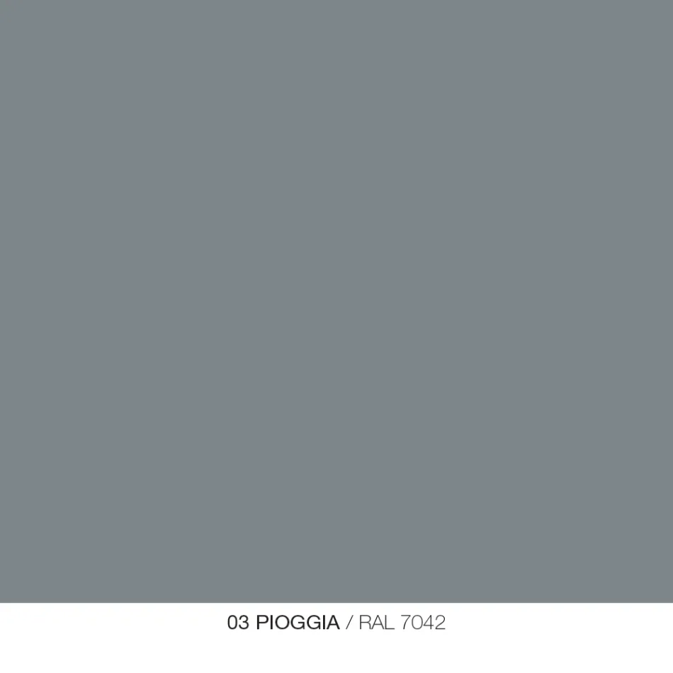 Mesa de centro tipo puf para jardín de diseño en metal coloreado Made in Italy - Karol Viadurini