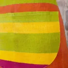 Precioso delantal hecho a mano de cáñamo pintado a mano Hecho en Italia - Marcas Viadurini