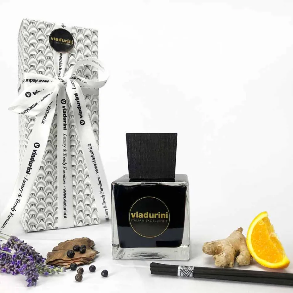 Inicio Fragancias Jengibre Pimienta Negra 500 ml con Barritas - Viaduriniinblack Viadurini