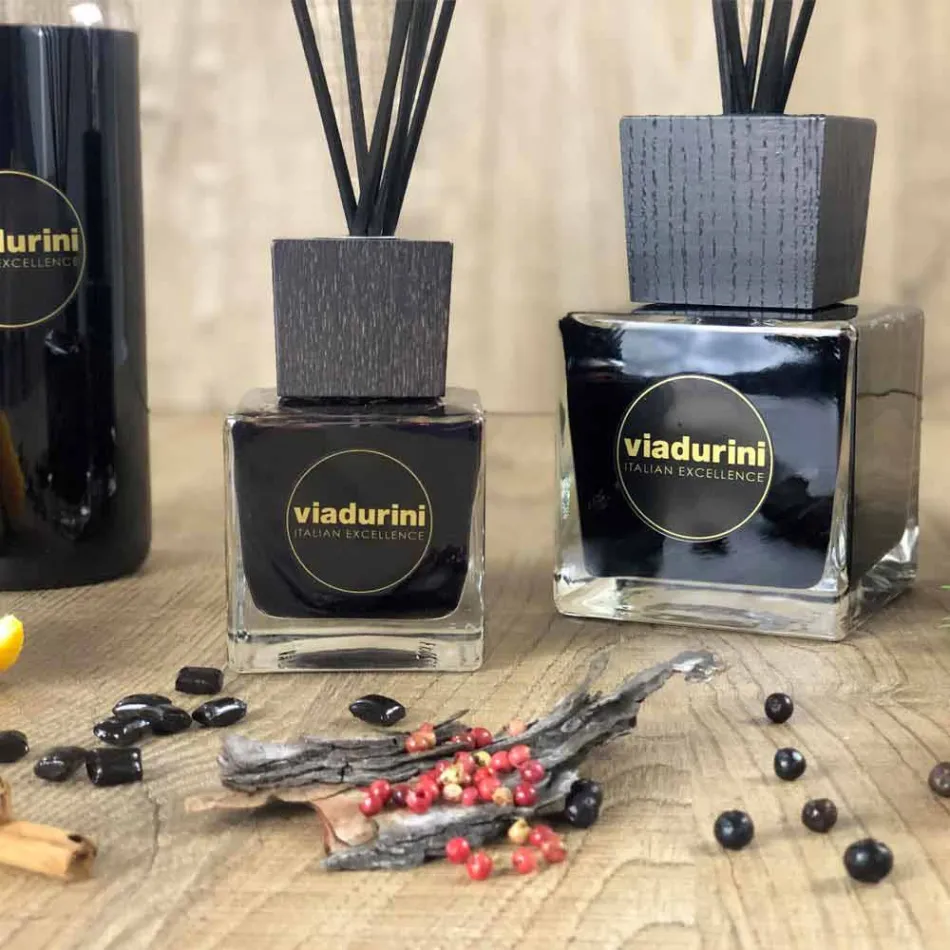 Inicio Fragancias Jengibre Pimienta Negra 500 ml con Barritas - Viaduriniinblack Viadurini