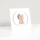 Cuadro pequeño que representa el Cáliz de la Comunión Grabado con Láser Made in Italy - Philippe Viadurini