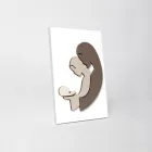 Cuadro con la Representación de la Adoración Made in Italy - Cesar Viadurini