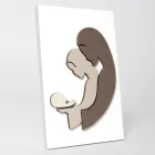 Cuadro con la Representación de la Adoración Made in Italy - Cesar Viadurini